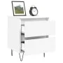 Nachttisch aus Sperrholz weiß 40x35x50 cm von vidaXL, Nachttische - Ref: Foro24-826876, Preis: 52,80 €, Rabatt: %