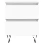 Nachttisch aus Sperrholz weiß 40x35x50 cm von vidaXL, Nachttische - Ref: Foro24-826876, Preis: 52,80 €, Rabatt: %