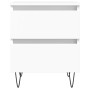 Nachttisch aus Sperrholz weiß 40x35x50 cm von vidaXL, Nachttische - Ref: Foro24-826876, Preis: 53,47 €, Rabatt: %