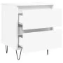 Nachttisch aus Sperrholz weiß 40x35x50 cm von vidaXL, Nachttische - Ref: Foro24-826876, Preis: 52,80 €, Rabatt: %