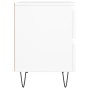 Nachttisch aus Sperrholz weiß 40x35x50 cm von vidaXL, Nachttische - Ref: Foro24-826876, Preis: 53,47 €, Rabatt: %