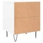 Nachttisch aus Sperrholz weiß 40x35x50 cm von vidaXL, Nachttische - Ref: Foro24-826876, Preis: 52,80 €, Rabatt: %