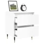 Nightstands 2 pcs glossy white engineered wood 40x35x50 cm by vidaXL, Nightstands - Ref: Foro24-826865, Price: 87,28 €, Disco...