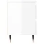 Nightstands 2 pcs glossy white engineered wood 40x35x50 cm by vidaXL, Nightstands - Ref: Foro24-826865, Price: 87,28 €, Disco...