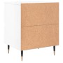 Nightstands 2 pcs glossy white engineered wood 40x35x50 cm by vidaXL, Nightstands - Ref: Foro24-826865, Price: 88,33 €, Disco...