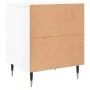 Nightstands 2 pcs glossy white engineered wood 40x35x50 cm by vidaXL, Nightstands - Ref: Foro24-826865, Price: 87,28 €, Disco...