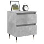 Nachttische 2 Stk. Holzwerkstoff betongrau 40x35x50 cm von vidaXL, Nachttische - Ref: Foro24-826869, Preis: 74,96 €, Rabatt: %