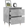 Nachttische 2 Stk. Holzwerkstoff betongrau 40x35x50 cm von vidaXL, Nachttische - Ref: Foro24-826869, Preis: 74,96 €, Rabatt: %