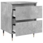 Nachttische 2 Stk. Holzwerkstoff betongrau 40x35x50 cm von vidaXL, Nachttische - Ref: Foro24-826869, Preis: 74,96 €, Rabatt: %