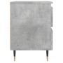 Nachttische 2 Stk. Holzwerkstoff betongrau 40x35x50 cm von vidaXL, Nachttische - Ref: Foro24-826869, Preis: 74,96 €, Rabatt: %