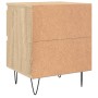 Nachttisch aus Sonoma-Eichenholzwerkstoff, 40 x 35 x 50 cm von vidaXL, Nachttische - Ref: Foro24-826882, Preis: 49,31 €, Raba...
