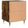 Nachttisch aus geräuchertem Eichenholzwerkstoff, 40 x 35 x 50 cm von vidaXL, Nachttische - Ref: Foro24-826870, Preis: 45,36 €...