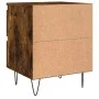 Nightstands 2 pcs engineered wood smoked oak 40x35x50 cm by vidaXL, Nightstands - Ref: Foro24-826887, Price: 55,66 €, Discoun...