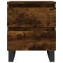 Nightstands 2 pcs engineered wood smoked oak 40x35x50 cm by vidaXL, Nightstands - Ref: Foro24-826903, Price: 66,22 €, Discoun...