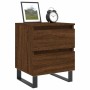 Nachttische, 2 Stück, Eichenbraun, Holzwerkstoff, 40 x 35 x 50 cm von vidaXL, Nachttische - Ref: Foro24-826907, Preis: 65,62 ...