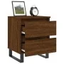 Nachttische, 2 Stück, Eichenbraun, Holzwerkstoff, 40 x 35 x 50 cm von vidaXL, Nachttische - Ref: Foro24-826907, Preis: 65,62 ...