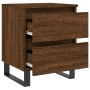 Nachttische, 2 Stück, Eichenbraun, Holzwerkstoff, 40 x 35 x 50 cm von vidaXL, Nachttische - Ref: Foro24-826907, Preis: 65,62 ...