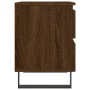 Nachttische, 2 Stück, Eichenbraun, Holzwerkstoff, 40 x 35 x 50 cm von vidaXL, Nachttische - Ref: Foro24-826907, Preis: 65,62 ...