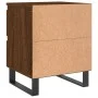 Nachttische, 2 Stück, Eichenbraun, Holzwerkstoff, 40 x 35 x 50 cm von vidaXL, Nachttische - Ref: Foro24-826907, Preis: 65,62 ...