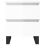 Nachttische 2 Stk. Holzwerkstoff weiß glänzend 40x35x50 cm von vidaXL, Nachttische - Ref: Foro24-826897, Preis: 100,35 €, Rab...