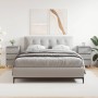 Mesitas noche 2 uds madera ingeniería gris hormigón 40x35x69 cm de vidaXL, Mesitas de noche - Ref: Foro24-826917, Precio: 98,...