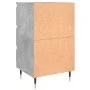 Nightstands 2 pcs concrete gray engineered wood 40x35x69 cm by vidaXL, Nightstands - Ref: Foro24-826917, Price: 97,61 €, Disc...