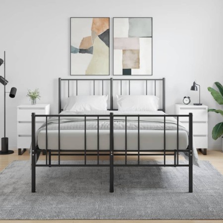 Mesitas de noche 2 uds madera de ingeniería blanco 40x35x69 cm de vidaXL, Mesitas de noche - Ref: Foro24-826941, Precio: 113,...