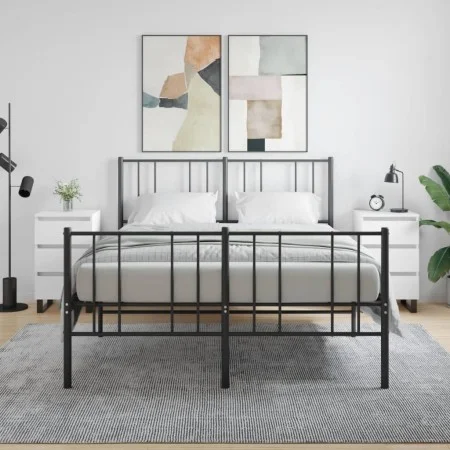 Nachttische 2 Stk. Holzwerkstoff weiß 40x35x69 cm von vidaXL, Nachttische - Ref: Foro24-826941, Preis: 111,88 €, Rabatt: %