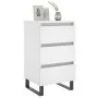 Nachttische 2 Stk. Holzwerkstoff weiß 40x35x69 cm von vidaXL, Nachttische - Ref: Foro24-826941, Preis: 111,88 €, Rabatt: %