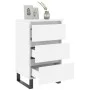 Nachttische 2 Stk. Holzwerkstoff weiß 40x35x69 cm von vidaXL, Nachttische - Ref: Foro24-826941, Preis: 111,88 €, Rabatt: %