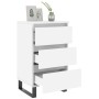 Nightstands 2 pcs engineered wood white 40x35x69 cm by vidaXL, Nightstands - Ref: Foro24-826941, Price: 113,20 €, Discount: %