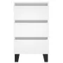 Nachttische 2 Stk. Holzwerkstoff weiß 40x35x69 cm von vidaXL, Nachttische - Ref: Foro24-826941, Preis: 111,88 €, Rabatt: %