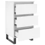 Nachttische 2 Stk. Holzwerkstoff weiß 40x35x69 cm von vidaXL, Nachttische - Ref: Foro24-826941, Preis: 111,88 €, Rabatt: %