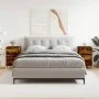 Mesitas noche 2 uds madera ingeniería roble ahumado 40x35x69 cm de vidaXL, Mesitas de noche - Ref: Foro24-826919, Precio: 96,...