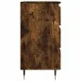 Mesitas noche 2 uds madera ingeniería roble ahumado 40x35x69 cm de vidaXL, Mesitas de noche - Ref: Foro24-826919, Precio: 96,...