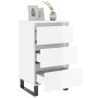 Nightstands 2 pcs glossy white engineered wood 40x35x69 cm by vidaXL, Nightstands - Ref: Foro24-826945, Price: 131,61 €, Disc...