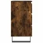 Mesitas noche 2 uds madera ingeniería roble ahumado 40x35x69 cm de vidaXL, Mesitas de noche - Ref: Foro24-826951, Precio: 108...