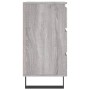 Mesita de noche 2 uds madera ingeniería gris Sonoma 40x35x69 cm de vidaXL, Mesitas de noche - Ref: Foro24-826953, Precio: 125...