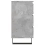 Mesitas noche 2 uds madera ingeniería gris hormigón 40x35x69 cm de vidaXL, Mesitas de noche - Ref: Foro24-826949, Precio: 108...