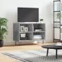 Concrete gray engineered wood TV cabinet 69.5x30x50 cm by vidaXL, TV Furniture - Ref: Foro24-826968, Price: 41,56 €, Discount: %