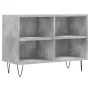 Concrete gray engineered wood TV cabinet 69.5x30x50 cm by vidaXL, TV Furniture - Ref: Foro24-826968, Price: 41,56 €, Discount: %
