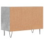Concrete gray engineered wood TV cabinet 69.5x30x50 cm by vidaXL, TV Furniture - Ref: Foro24-826968, Price: 42,07 €, Discount: %