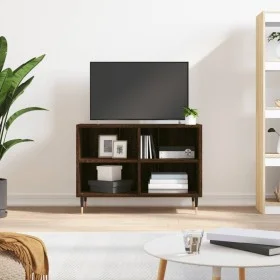 Oak brown engineered wood TV cabinet 69.5x30x50 cm by vidaXL, TV Furniture - Ref: Foro24-826963, Price: 42,71 €, Discount: %