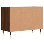 Oak brown engineered wood TV cabinet 69.5x30x50 cm by vidaXL, TV Furniture - Ref: Foro24-826963, Price: 42,71 €, Discount: %