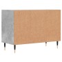 Betongrauer TV-Schrank aus Holzwerkstoff, 69,5 x 30 x 50 cm von vidaXL, TV-Möbel - Ref: Foro24-826960, Preis: 42,04 €, Rabatt: %