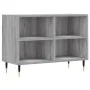 Sonoma gray engineered wood TV cabinet 69.5x30x50 cm by vidaXL, TV Furniture - Ref: Foro24-826962, Price: 42,71 €, Discount: %