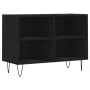 Engineered wood TV stand in black, 69.5x30x50 cm by vidaXL, TV Furniture - Ref: Foro24-826965, Price: 42,73 €, Discount: %