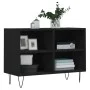 Engineered wood TV stand in black, 69.5x30x50 cm by vidaXL, TV Furniture - Ref: Foro24-826965, Price: 42,73 €, Discount: %