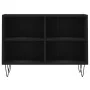 Engineered wood TV stand in black, 69.5x30x50 cm by vidaXL, TV Furniture - Ref: Foro24-826965, Price: 42,73 €, Discount: %