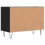 Engineered wood TV stand in black, 69.5x30x50 cm by vidaXL, TV Furniture - Ref: Foro24-826965, Price: 42,73 €, Discount: %